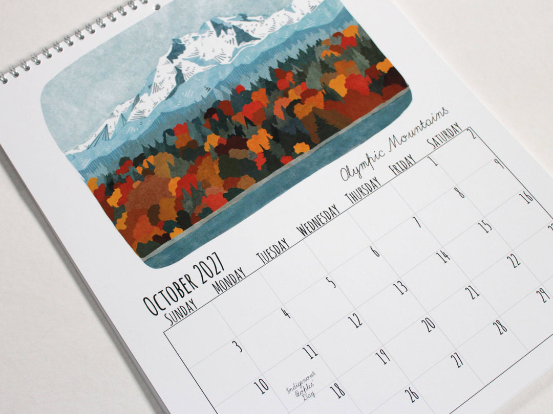 michele maule paper 2027 Washington State Calendar