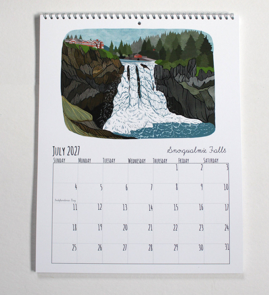 michele maule paper 2027 Washington State Calendar