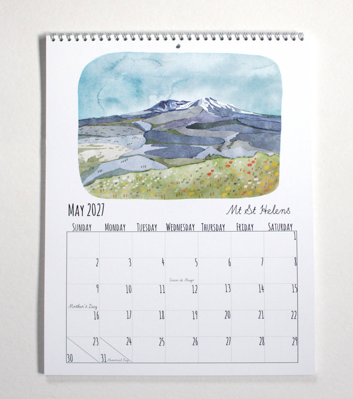 michele maule paper 2027 Washington State Calendar