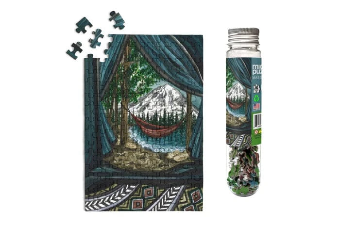 Micro Puzzles Jigsaw Puzzle Mount Rainier - 150 pieces | Micro Puzzles