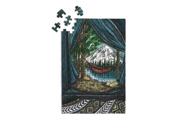 Micro Puzzles Jigsaw Puzzle Mount Rainier - 150 pieces | Micro Puzzles