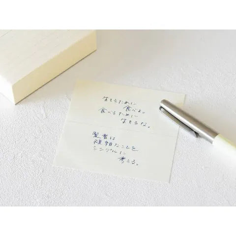Midori Paper MD Block Memo Pad Lined