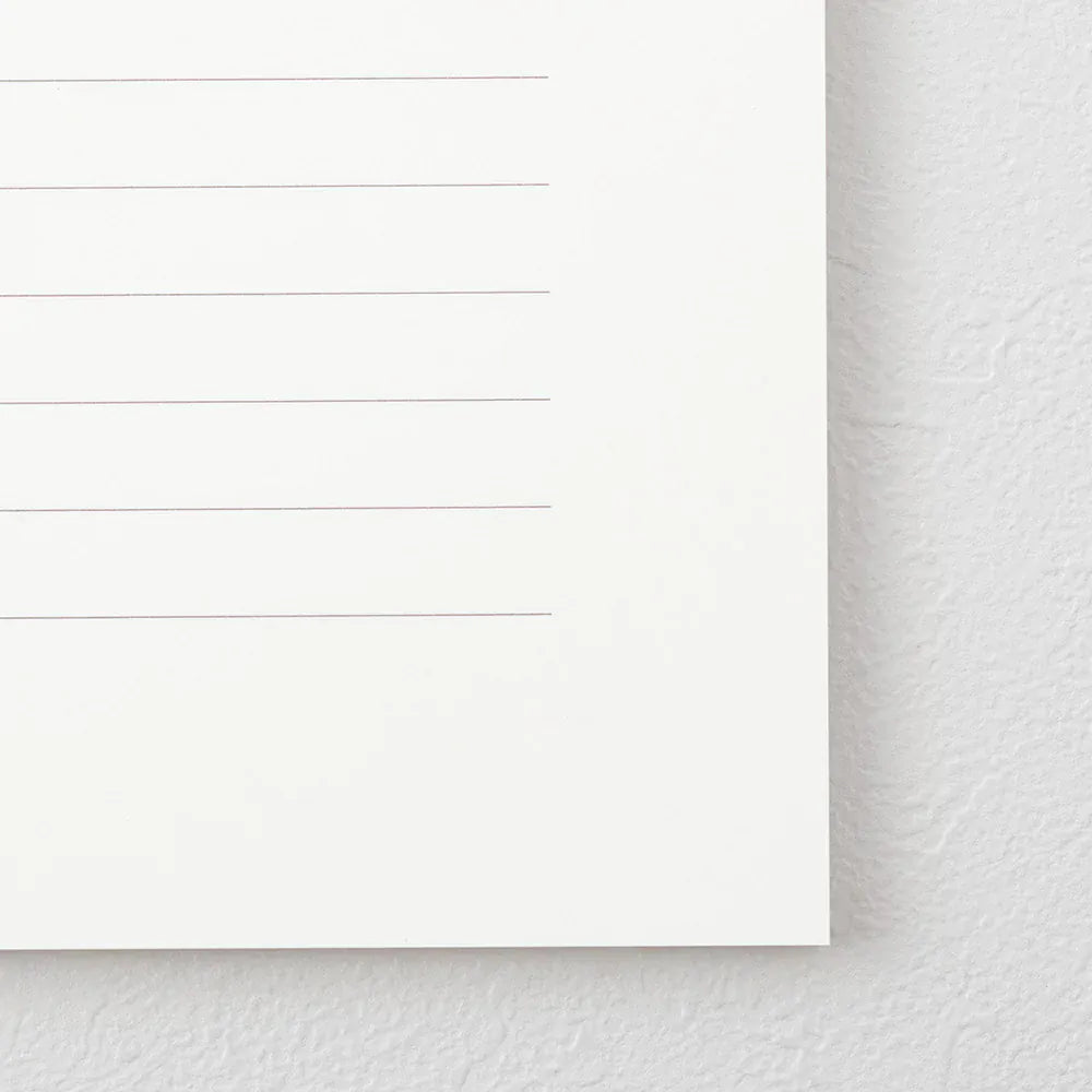 Midori Paper MD Letter Pad Cotton Horizontal Ruled Lines