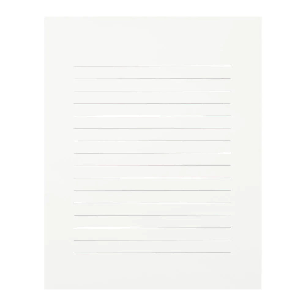 Midori Paper MD Letter Pad Cotton Horizontal Ruled Lines