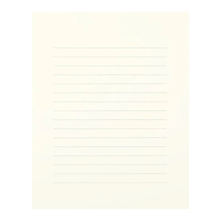 Midori Paper MD Letter Pad Horizontal Ruled Lines