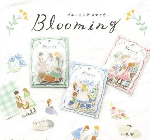 Mind Wave Cards Blooming Sticker Set