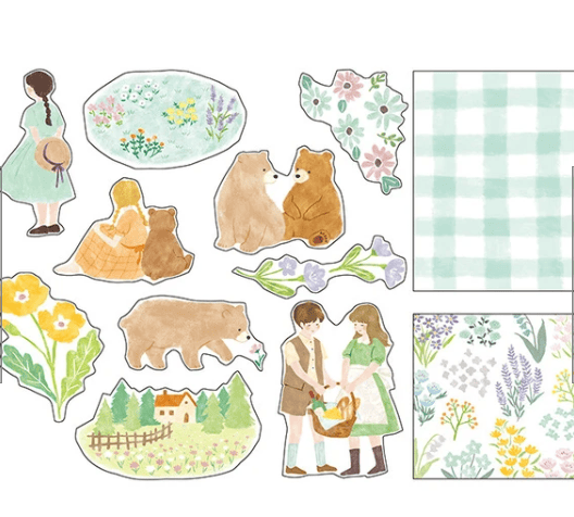 Mind Wave Cards Blooming Sticker Set