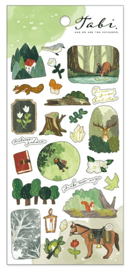 Mind Wave Cards Forest Country Sticker Sheet