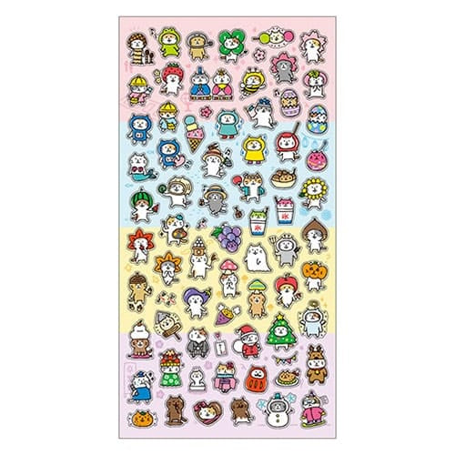 Mind Wave Cards Mind Wave Petit Petit Stickers | A Year of Cats