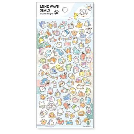 Mind Wave Cards Mind Wave Stickers | Sea Party