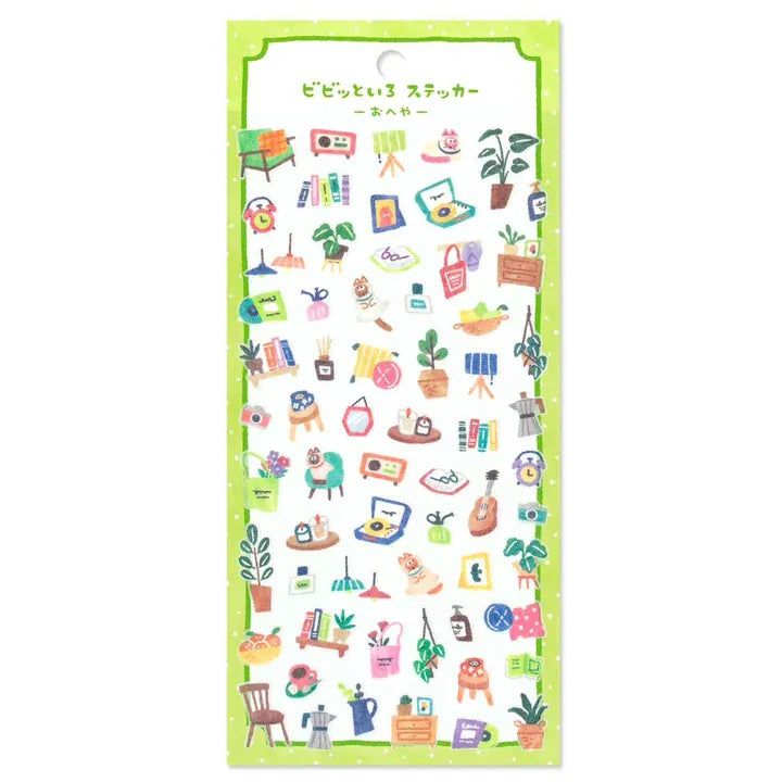 Mind Wave Cards Room Mind Wave Vivid Color Stickers