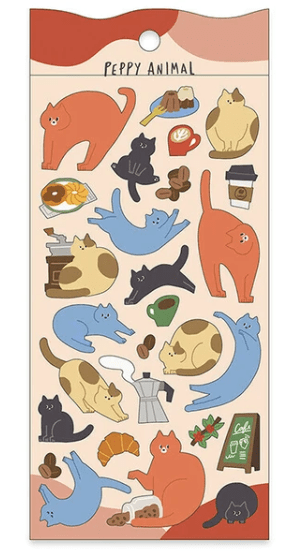 Mind Wave Cards Short Hair Cats Sticker Sheet