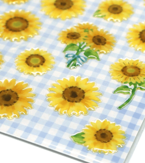Mind Wave Cards Summer Sunflower Sticker Sheet