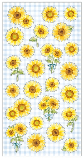 Mind Wave Cards Summer Sunflower Sticker Sheet
