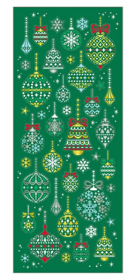 Mind Wave Cards Winter Ornament Sticker Sheet