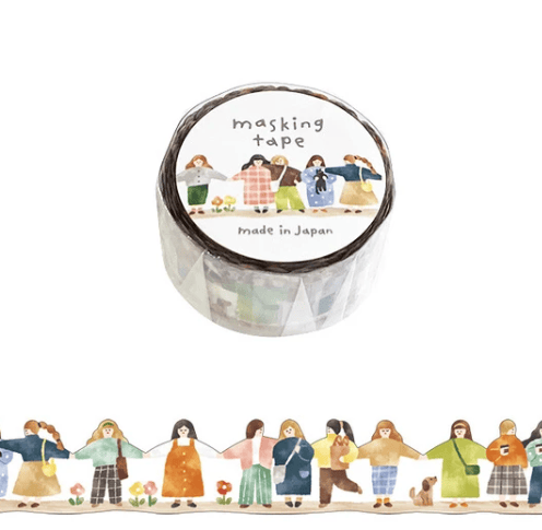 Mind Wave Paper Friends Washi Tape | 20mm Width