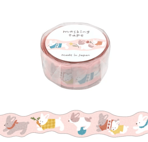 Mind Wave Paper Rabbit Washi Tape | 20mm Width