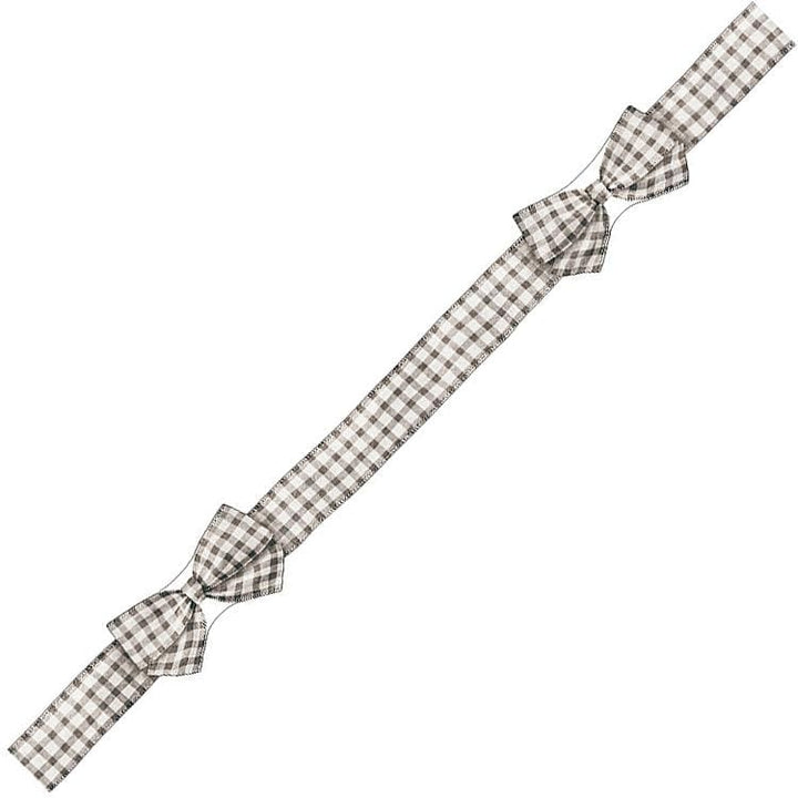 Mind Wave Paper Ribbon Die-Cut Masking Tape – Gingham Check Gray