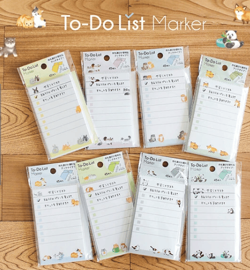 Mind Wave Paper To-Do List Rabbit Sticky Notes