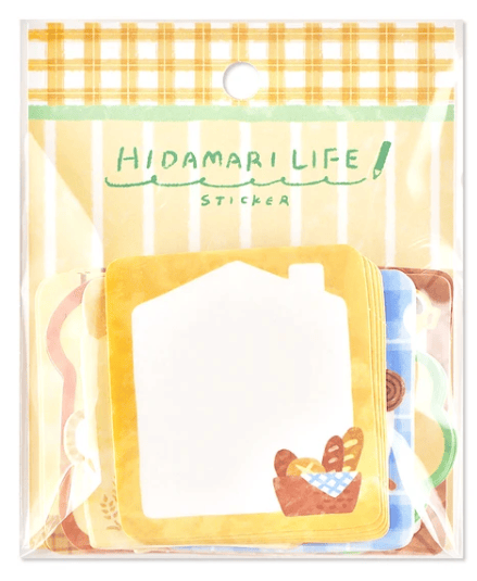 Mind Wave Paper Writable Flake Stickers - Bread