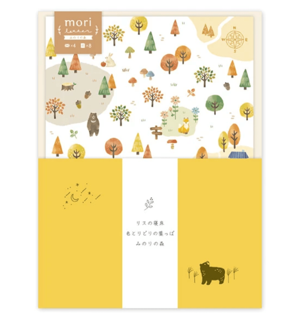 Mind Wave Stationery Set Minori Forest Mori Letter Set