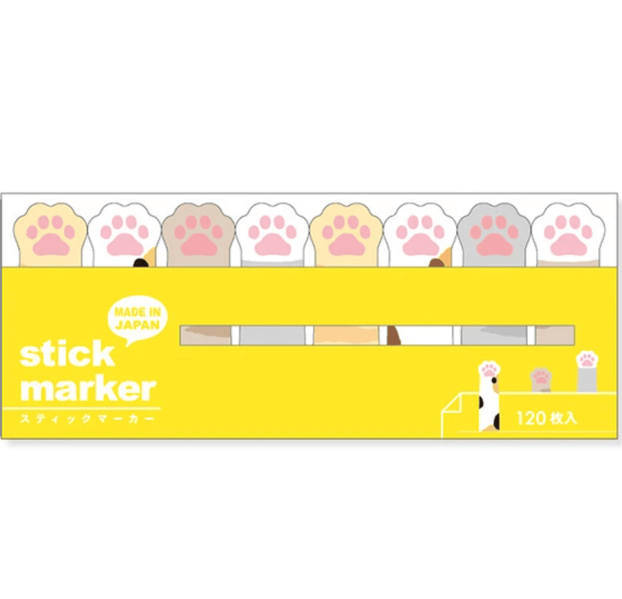 Mind Wave Sticker Sheets Cats Paw Stick Markers