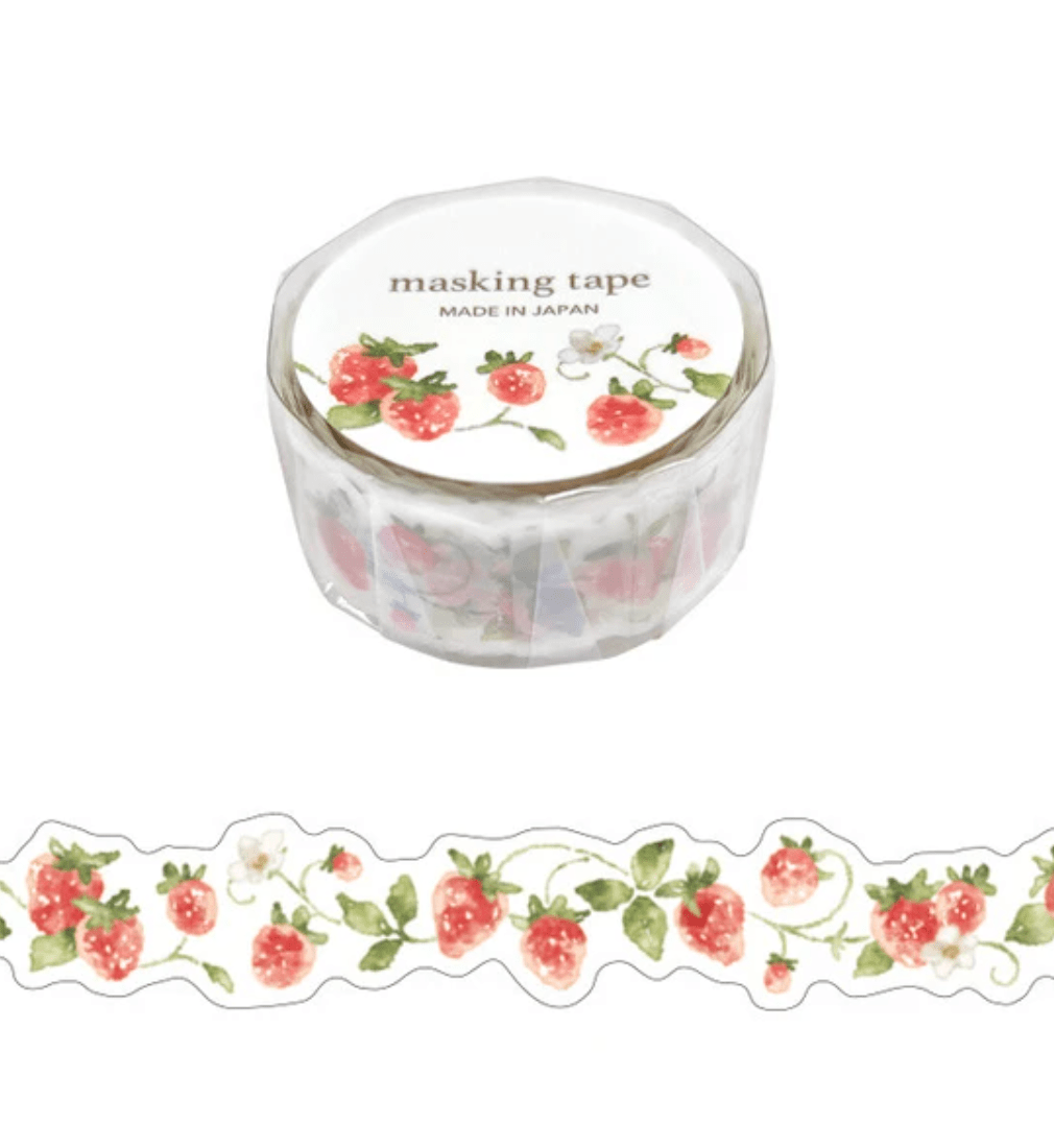 Mind Wave washi tape Strawberry Washi Tape | 20mm Width
