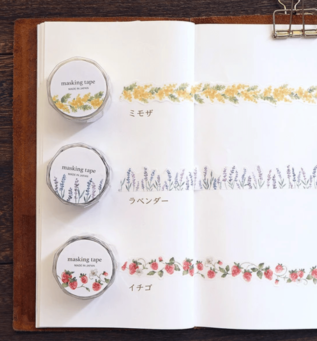 Mind Wave washi tape Strawberry Washi Tape | 20mm Width