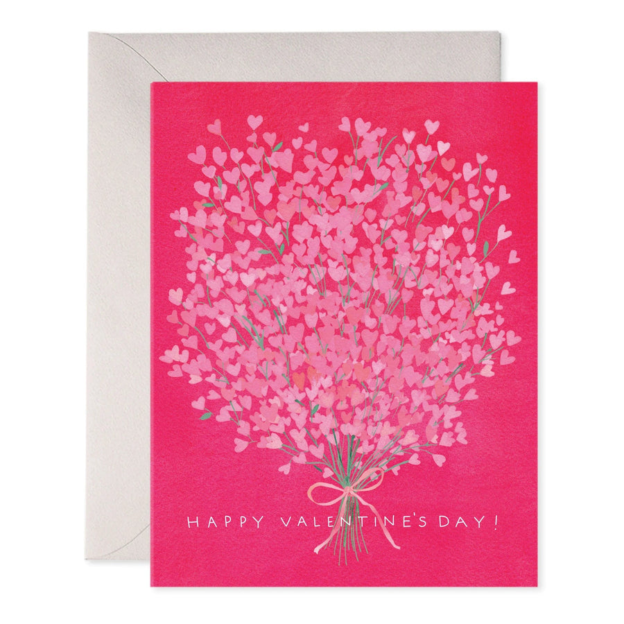 MindWare Card Bouquet of Hearts Valentine's Day Card