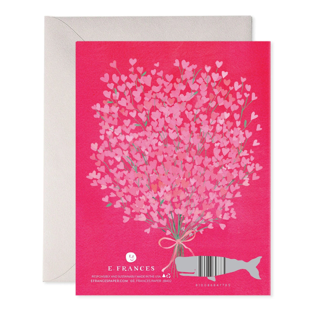 MindWare Card Bouquet of Hearts Valentine's Day Card