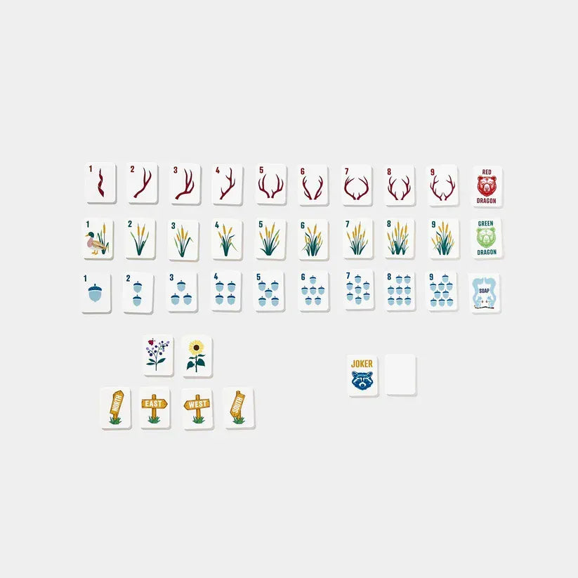 Mini Mahjer Game Complete Game: Woodlands Edition | Mini Mahjer