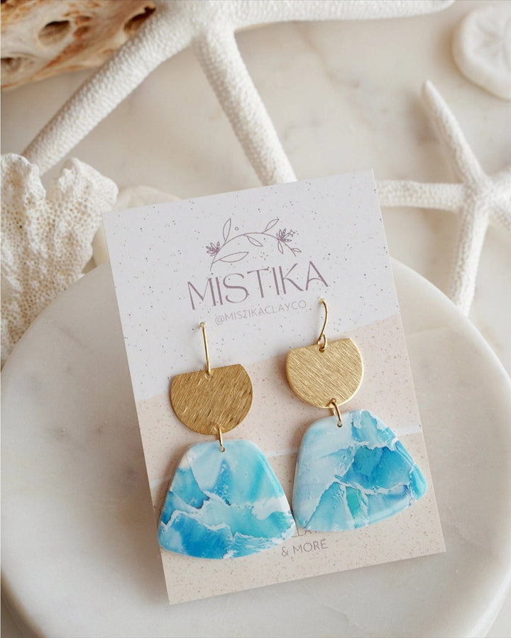 Mistika Studio Earrings Ocean Clay Earrings