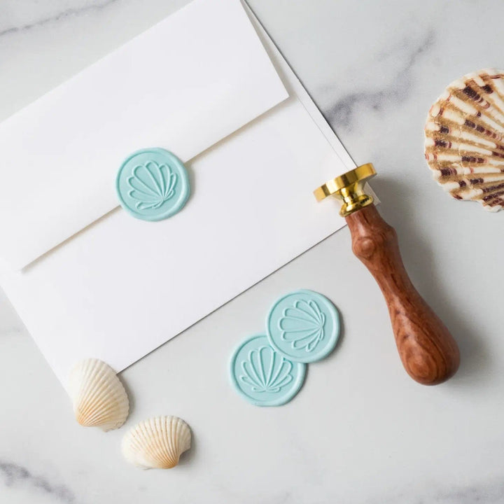 Modern Legacy Paper Company Wax Seals Seashell Wax Seal Stamp