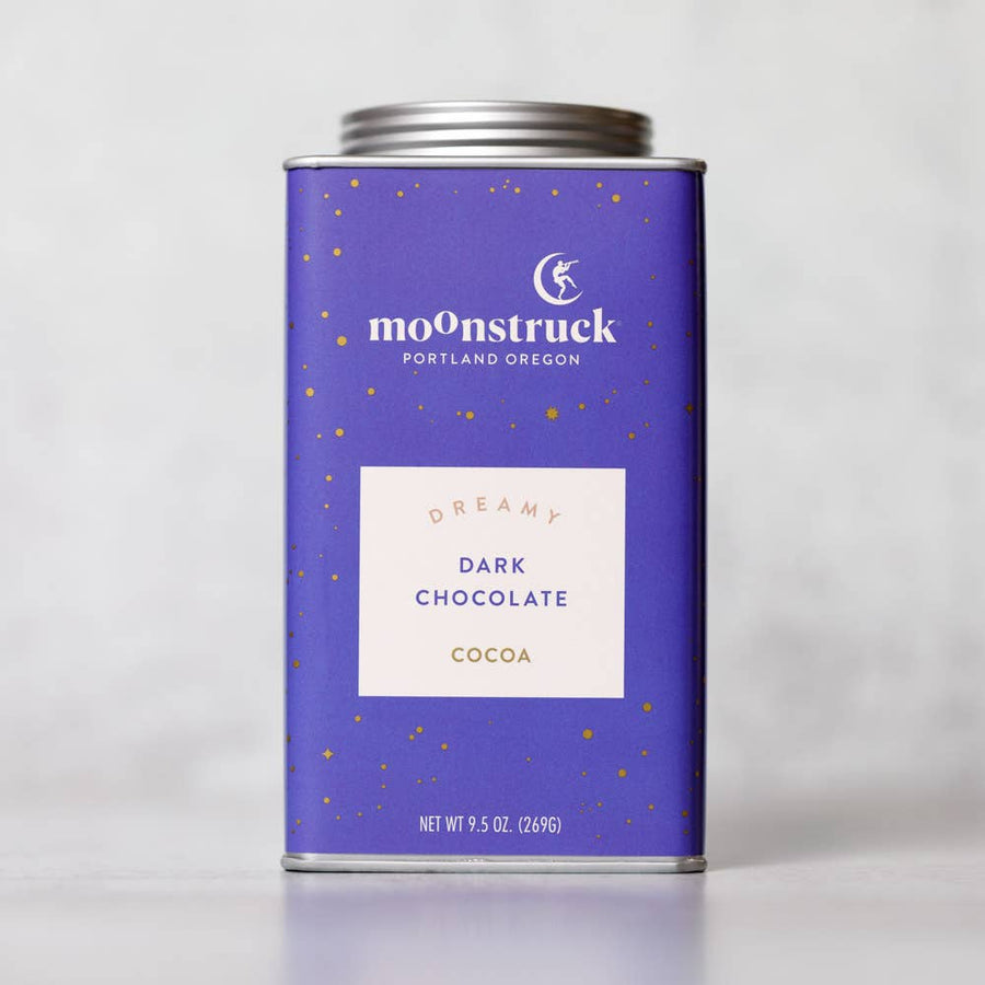 Moonstruck Chocolate Co Hot cocoa Dreamy: Dark Chocolate Hot Cocoa Tin