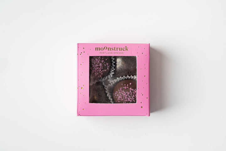 Moonstruck Chocolate Co Sweet Treats Truffles: 4pc Cupid Collection