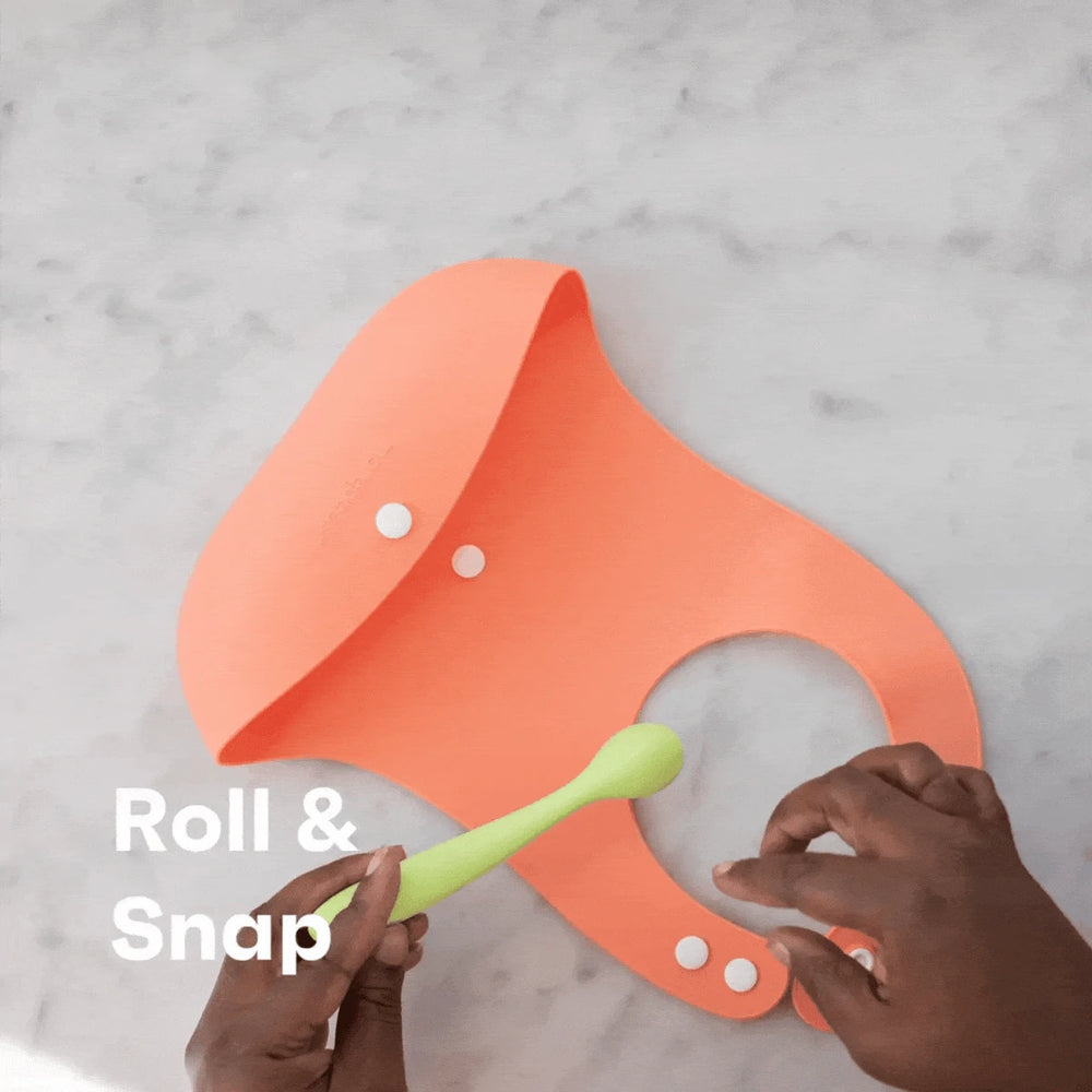 morepeas Baby Roll & Snap Bib