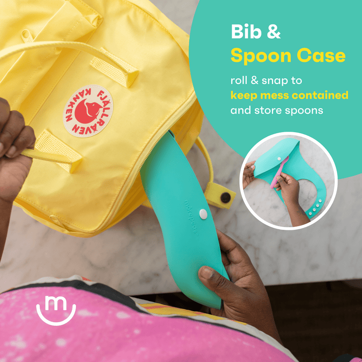 morepeas Baby Roll & Snap Bib