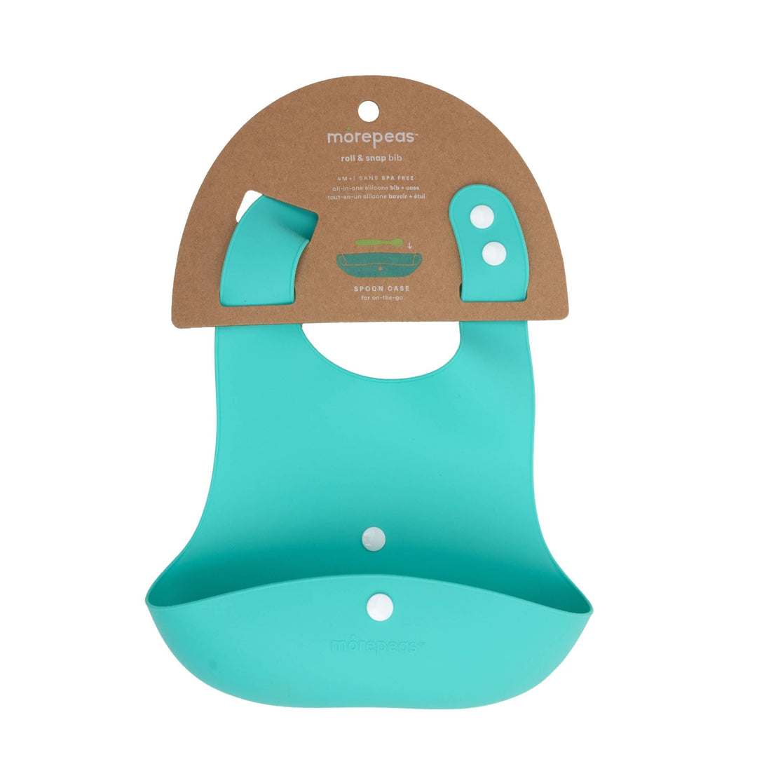 morepeas Baby Roll & Snap Bib