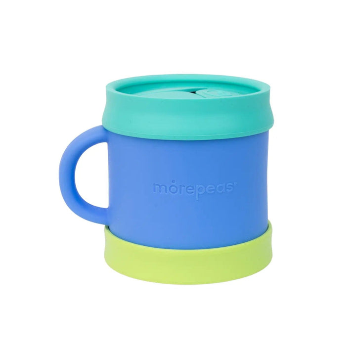 MorePeas Snack Cup Blueberry - Teal, Blue, Green Essential Snack Cup