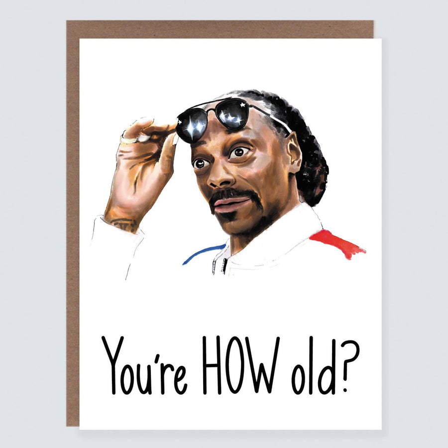 Morgan Swank Studio Card Snoop Birthday Card