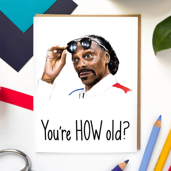 Morgan Swank Studio Card Snoop Birthday Card