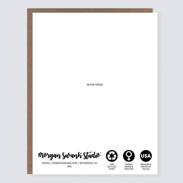Morgan Swank Studio Cards Country Star Doll | Pop Culture Birthday Card