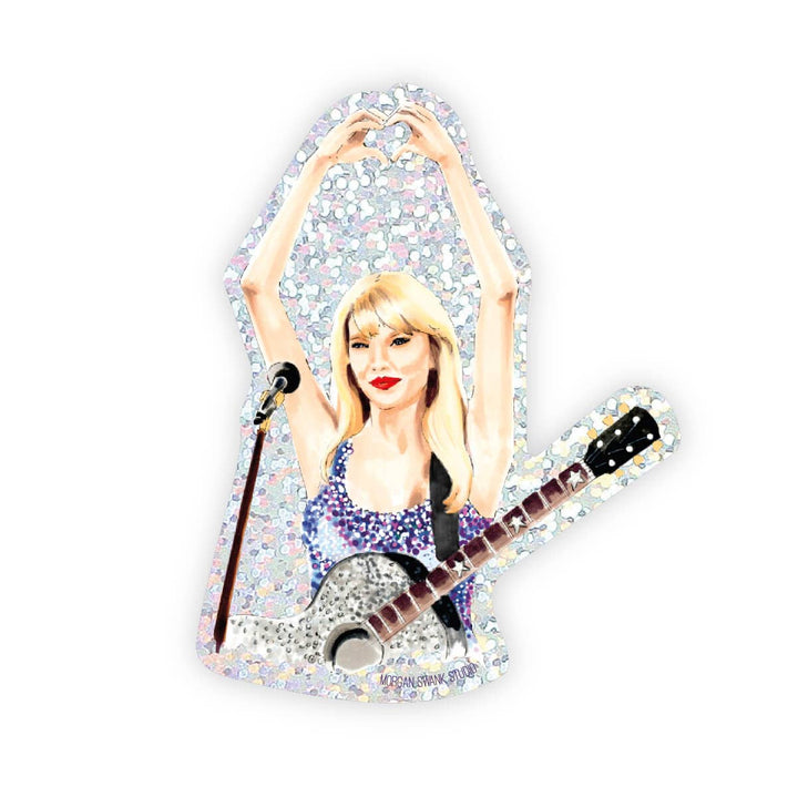 Morgan Swank Studio Sticker Taylor Glitter Sticker