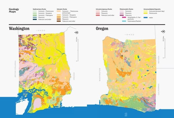 Mountaineers Books Books A Rockhound’s Guide to Oregon & Washington