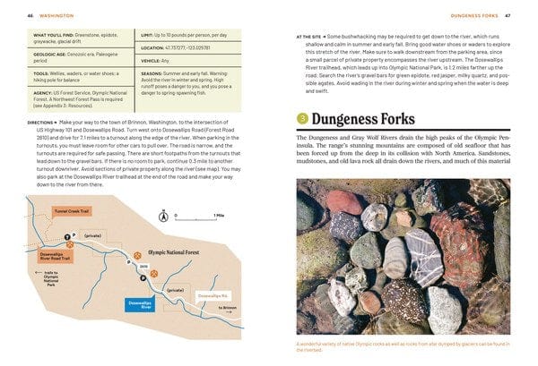 Mountaineers Books Books A Rockhound’s Guide to Oregon & Washington