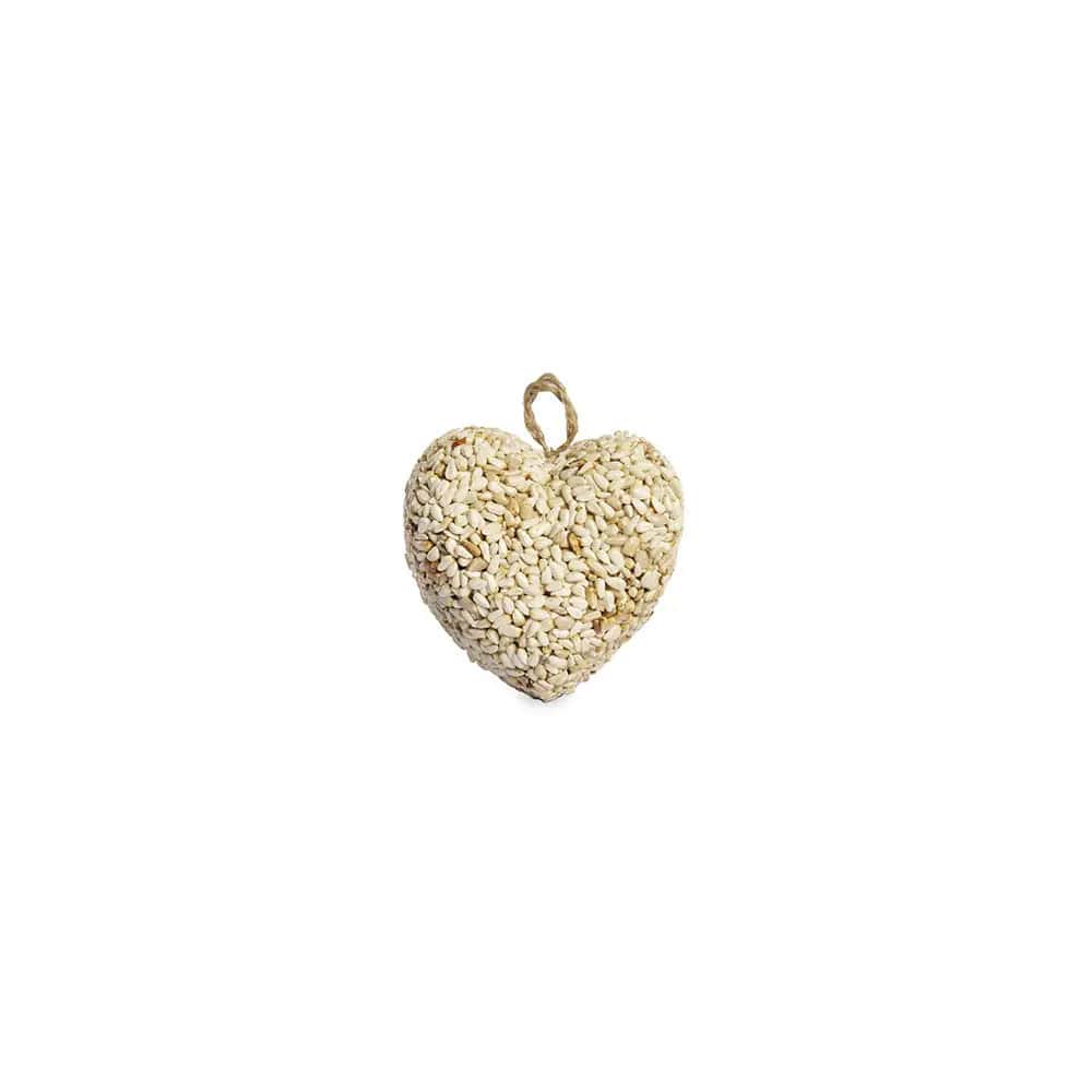 Mr. Bird Garden Love Heart Hanging Bird Seed