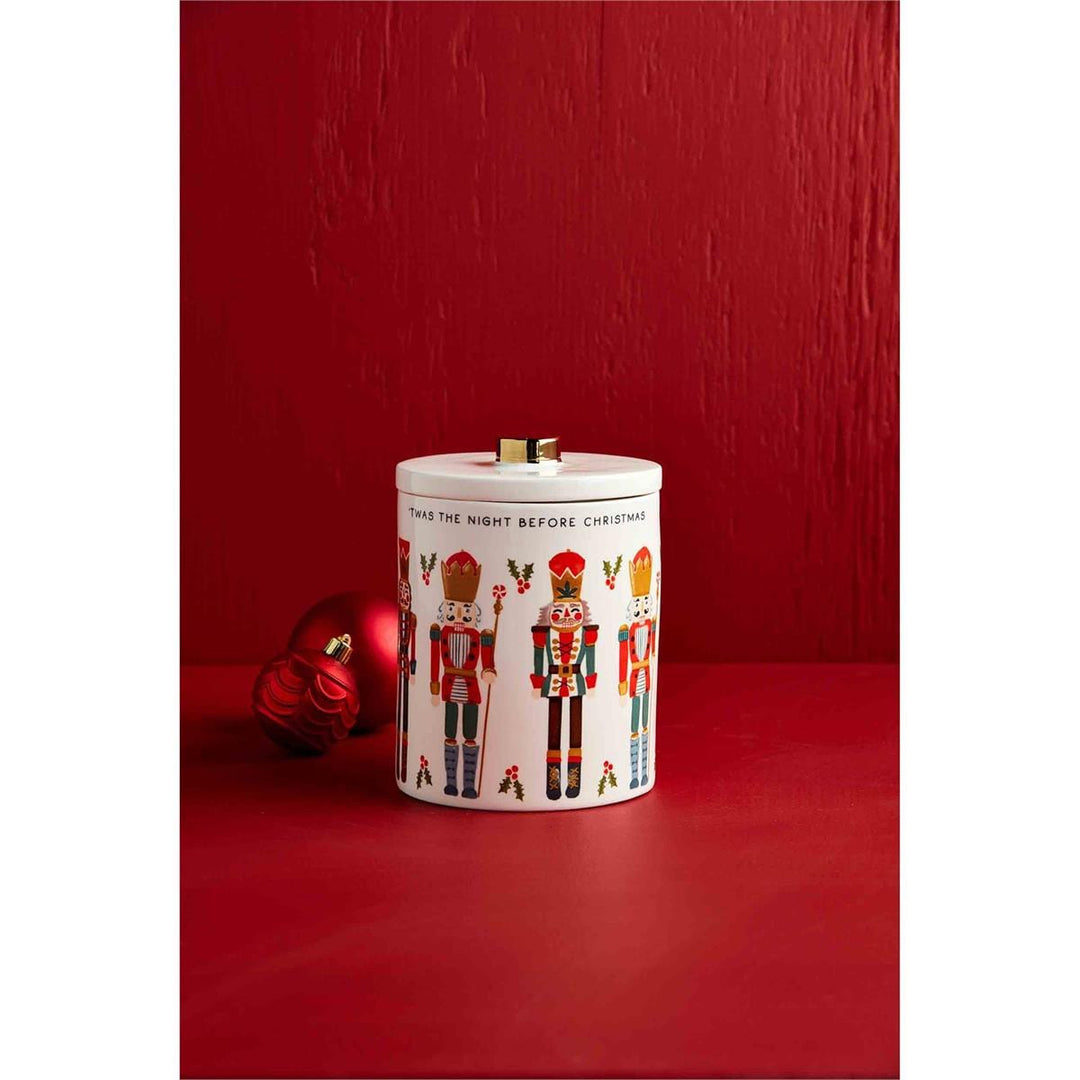 Mud Pie Christmas Nutcracker Cookie Jar