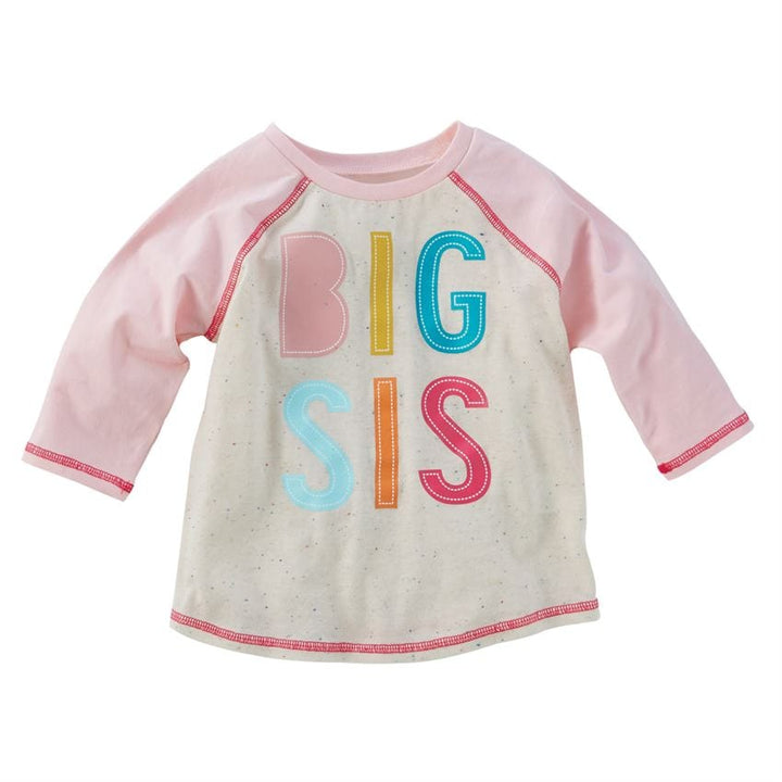 Mud Pie Clothing Big Sis Shirt & Pennant Set