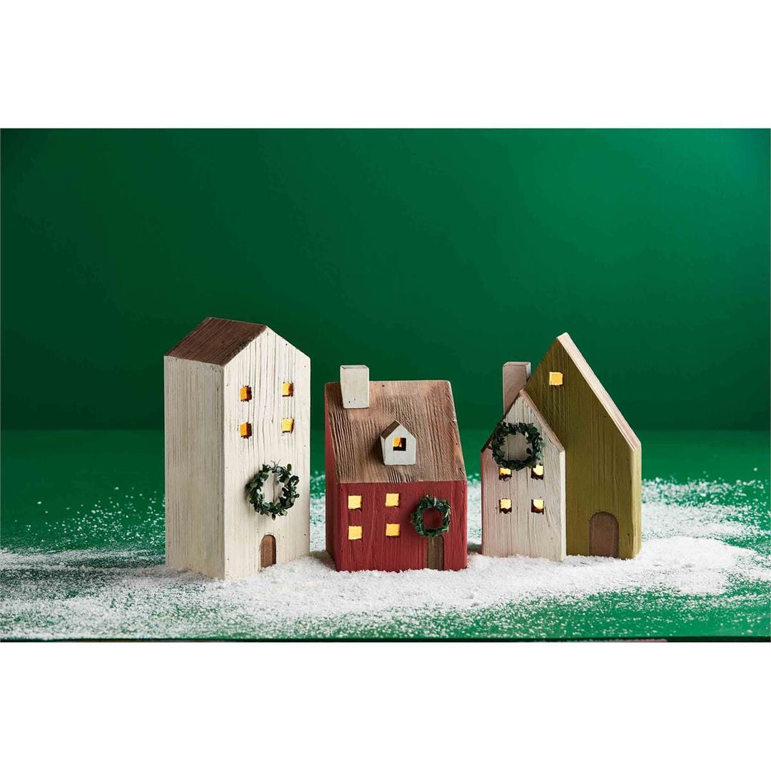 Mud Pie Decor Light-Up Christmas House