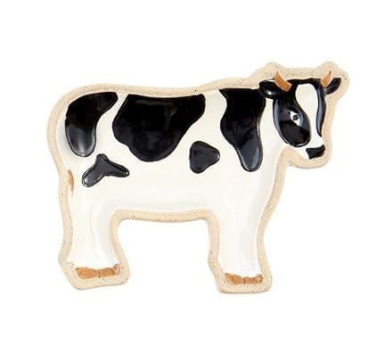 Mud Pie Dish Cow Farm Animal Tidbit Dishes